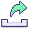 Mail 8 B icon